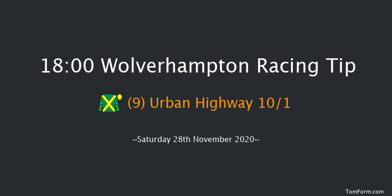 Bombardier British Hopped Amber Beer Handicap (Div 1) Wolverhampton 18:00 Handicap (Class 6) 7f Tue 24th Nov 2020