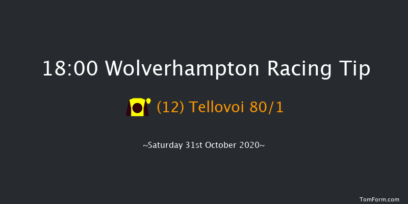 Bombardier 'March To Your Own Drum' Handicap (Div 1) Wolverhampton 18:00 Handicap (Class 6) 9f Thu 22nd Oct 2020