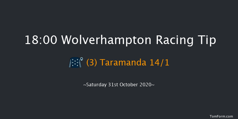 Bombardier 'March To Your Own Drum' Handicap (Div 1) Wolverhampton 18:00 Handicap (Class 6) 9f Thu 22nd Oct 2020