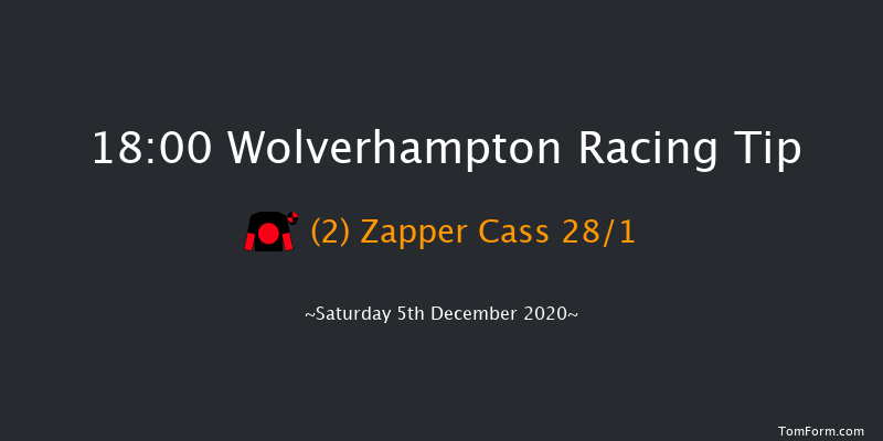 Betway Casino Handicap (Div 1) Wolverhampton 18:00 Handicap (Class 4) 6f Tue 1st Dec 2020