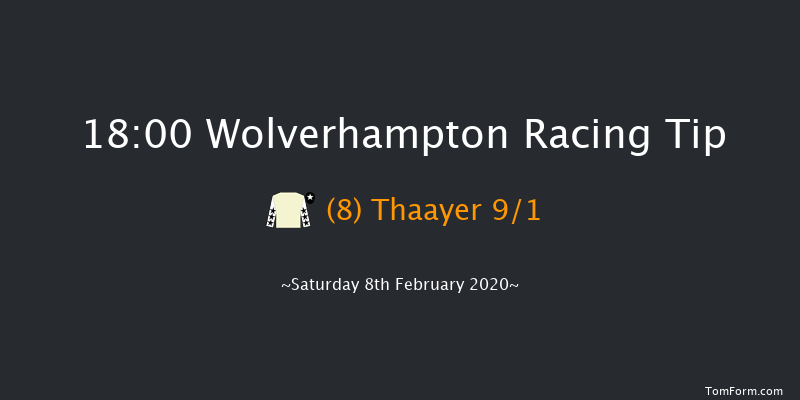 Bombardier Golden Beer Handicap Wolverhampton 18:00 Handicap (Class 5) 7f Wed 5th Feb 2020