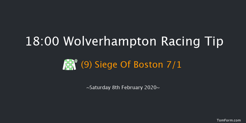 Bombardier Golden Beer Handicap Wolverhampton 18:00 Handicap (Class 5) 7f Wed 5th Feb 2020