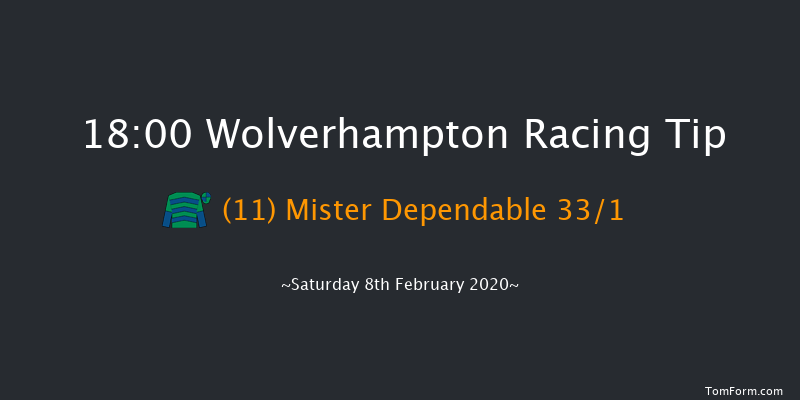 Bombardier Golden Beer Handicap Wolverhampton 18:00 Handicap (Class 5) 7f Wed 5th Feb 2020