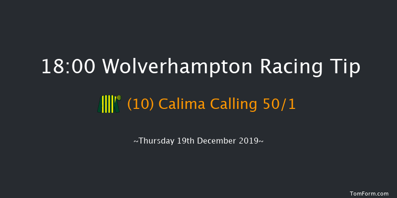 Wolverhampton 18:00 Handicap (Class 6) 7f Mon 16th Dec 2019