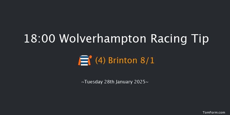 Wolverhampton  18:00 Stakes (Class 6) 9f Mon 27th Jan 2025