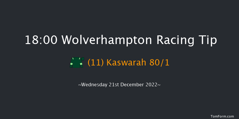 Wolverhampton 18:00 Handicap (Class 6) 7f Sun 18th Dec 2022