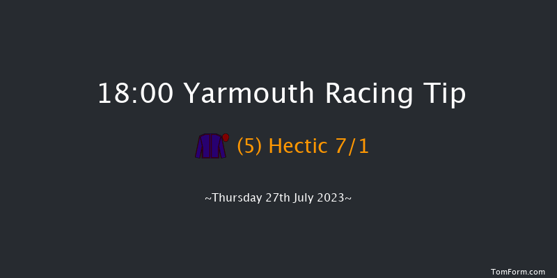 Yarmouth 18:00 Handicap (Class 4) 6f Wed 19th Jul 2023
