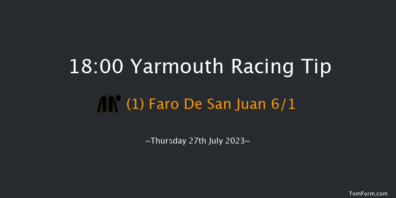 Yarmouth 18:00 Handicap (Class 4) 6f Wed 19th Jul 2023