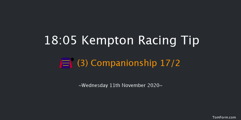 Unibet 3 Uniboosts A Day EBF Fillies' Novice Stakes (Plus 10/GBB Race) (Div 2) Kempton 18:05 Stakes (Class 5) 8f Mon 9th Nov 2020