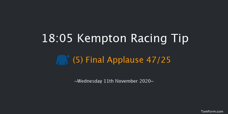 Unibet 3 Uniboosts A Day EBF Fillies' Novice Stakes (Plus 10/GBB Race) (Div 2) Kempton 18:05 Stakes (Class 5) 8f Mon 9th Nov 2020