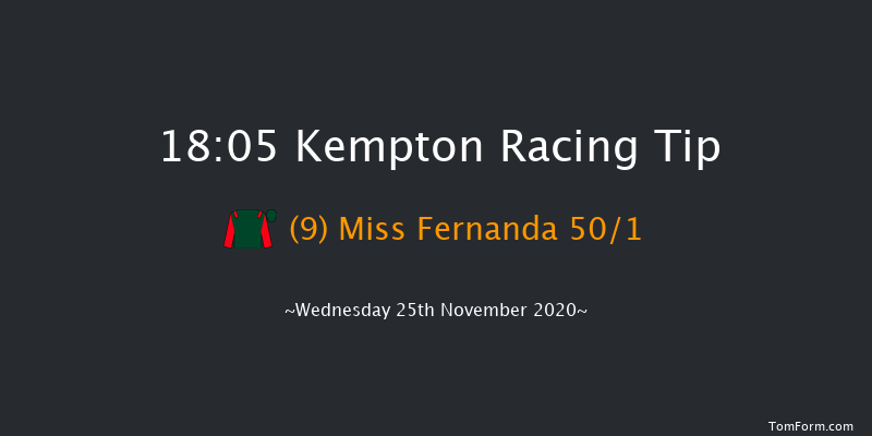 Try Our New Super Boosts At Unibet Nursery Kempton 18:05 Handicap (Class 5) 8f Mon 23rd Nov 2020