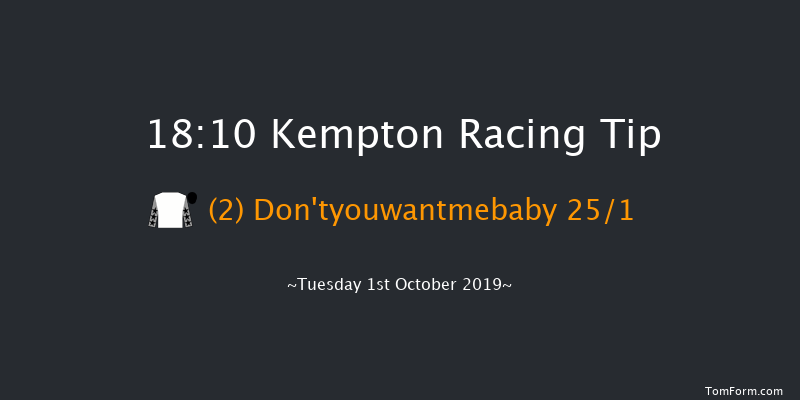 Kempton 18:10 Maiden (Class 5) 5f Wed 25th Sep 2019