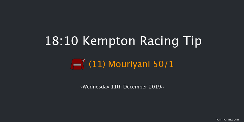 Kempton 18:10 Handicap (Class 4) 11f Thu 5th Dec 2019