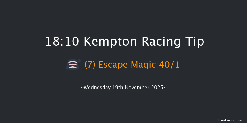 Kempton 18-10 (Class 5) 6f Mon 10th Nov 2025