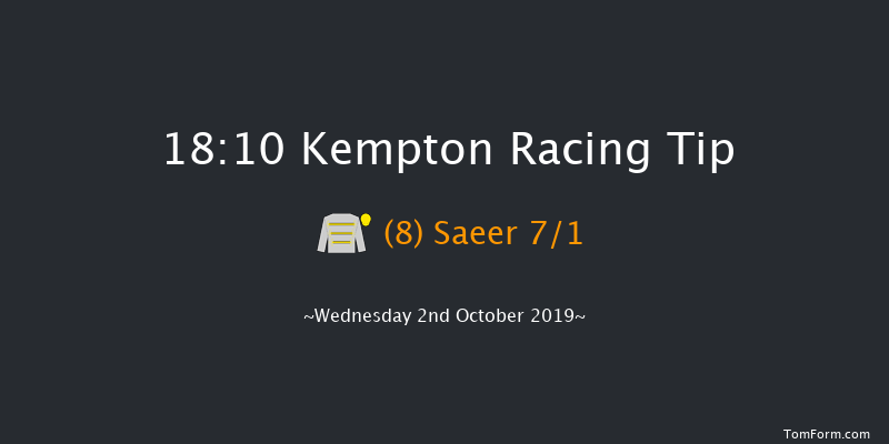 Kempton 18:10 Stakes (Class 4) 8f Tue 1st Oct 2019