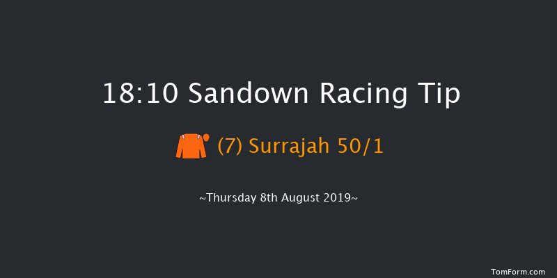 Sandown 18:10 Maiden (Class 4) 5f Wed 31st Jul 2019