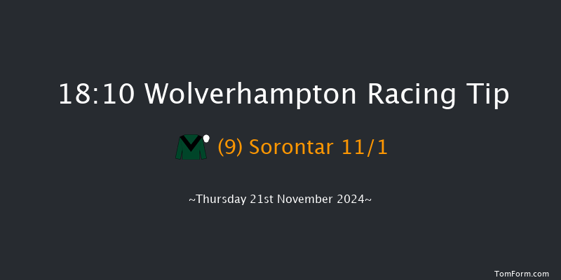 Wolverhampton  18:10 Handicap (Class 6) 9f Mon 18th Nov 2024