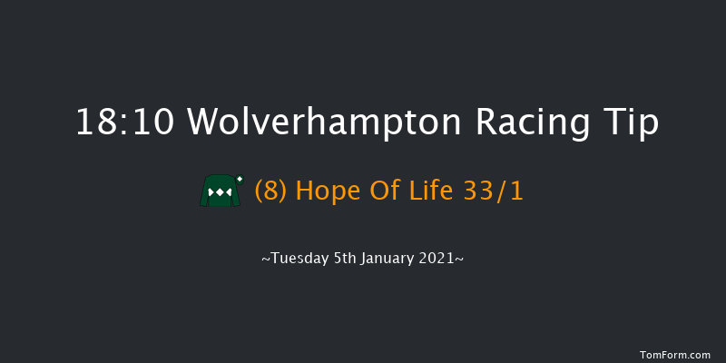 Betway Novice Stakes Wolverhampton 18:10 Stakes (Class 5) 5f Mon 4th Jan 2021