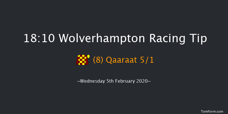 Wolverhampton 18:10 Handicap (Class 6) 5f Mon 3rd Feb 2020