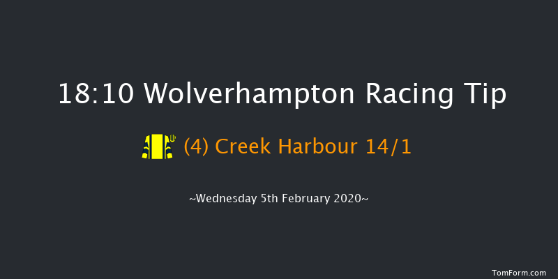 Wolverhampton 18:10 Handicap (Class 6) 5f Mon 3rd Feb 2020