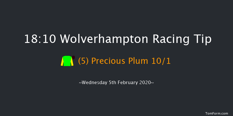 Wolverhampton 18:10 Handicap (Class 6) 5f Mon 3rd Feb 2020