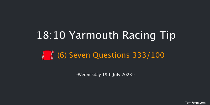 Yarmouth 18:10 Maiden (Class 5) 5f Wed 12th Jul 2023