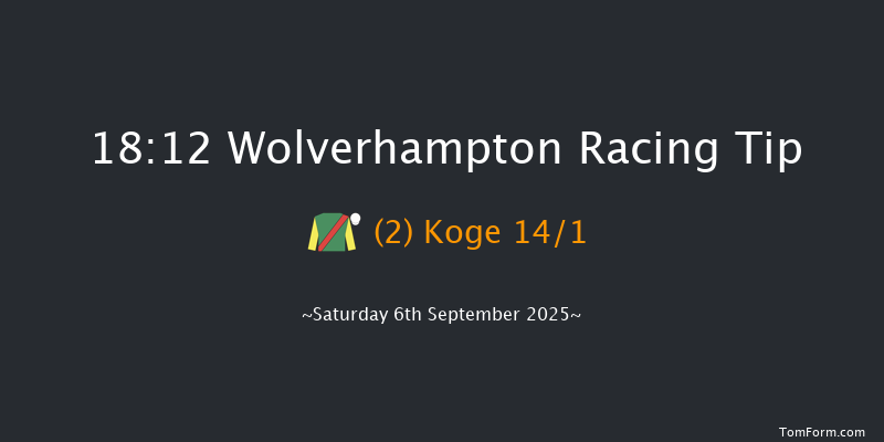 Wolverhampton 18-12 (Class 5) 9f Wed 3rd Sep 2025