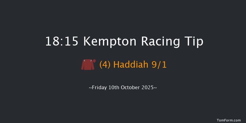 Kempton 18-15 (Class 2) 8f Wed 8th Oct 2025