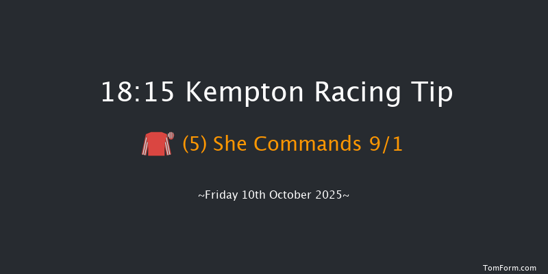Kempton 18-15 (Class 2) 8f Wed 8th Oct 2025