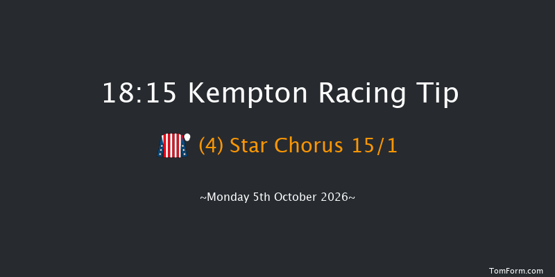Kempton 18-15 (Class 4) 6f Wed 30th Sep 2026