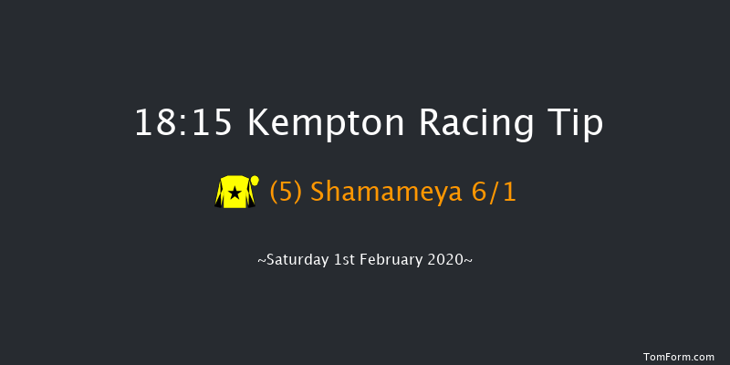Kempton 18:15 Handicap (Class 4) 8f Wed 29th Jan 2020