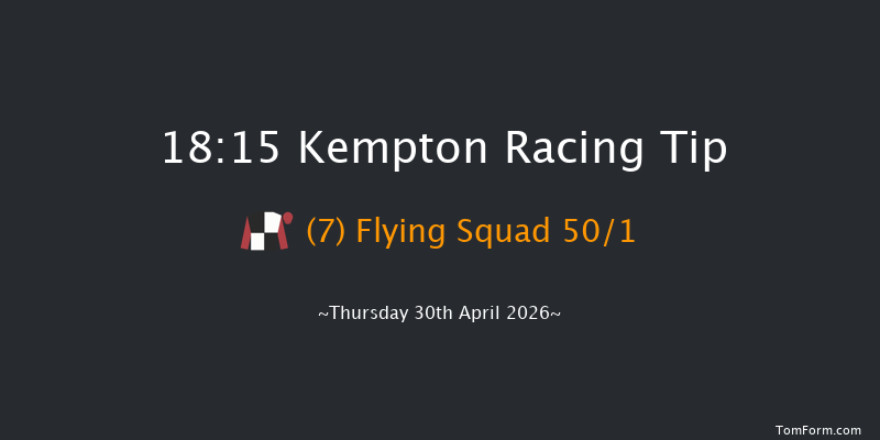 Kempton 18-15 (Class 4) 7f Wed 8th Apr 2026