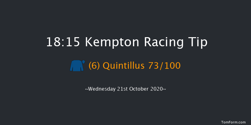 Unibet/British Stallion Studs EBF Novice Stakes (Div 1) Kempton 18:15 Stakes (Class 5) 7f Tue 20th Oct 2020