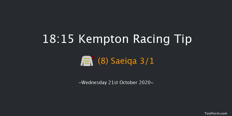 Unibet/British Stallion Studs EBF Novice Stakes (Div 1) Kempton 18:15 Stakes (Class 5) 7f Tue 20th Oct 2020