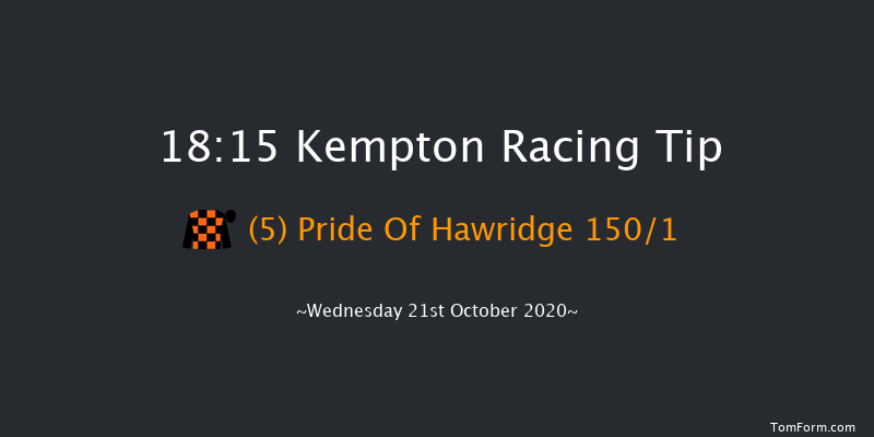 Unibet/British Stallion Studs EBF Novice Stakes (Div 1) Kempton 18:15 Stakes (Class 5) 7f Tue 20th Oct 2020
