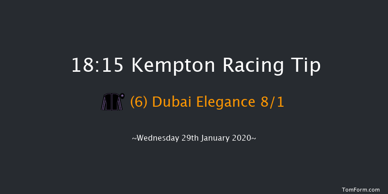 Kempton 18:15 Handicap (Class 5) 6f Sat 25th Jan 2020