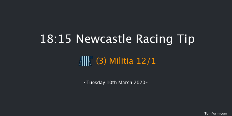 Heed Your Hunch At Betway Handicap Newcastle 18:15 Handicap (Class 5) 5f Thu 5th Mar 2020