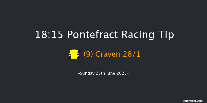 Pontefract 18:15 Handicap (Class 4) 8f Mon 12th Jun 2023