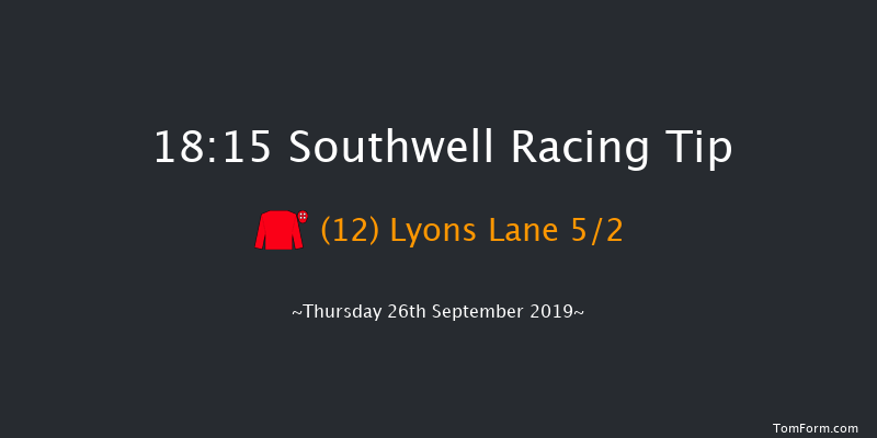 Southwell 18:15 Stakes (Class 6) 5f Thu 19th Sep 2019