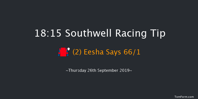 Southwell 18:15 Stakes (Class 6) 5f Thu 19th Sep 2019