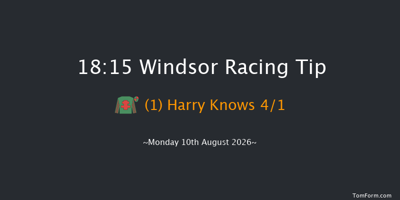Windsor 18-15 (Class 4) 6f Mon 3rd Aug 2026