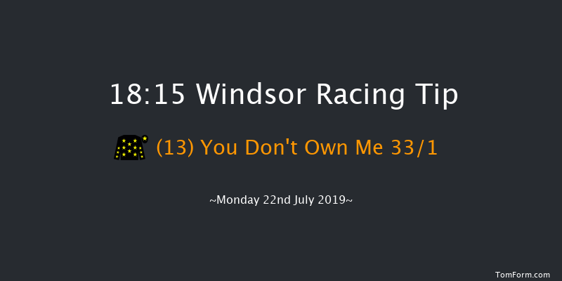 Windsor 18:15 Stakes (Class 4) 6f Mon 8th Jul 2019