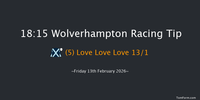 Wolverhampton 18-15 (Class 4) 7f Mon 9th Feb 2026