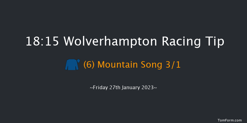 Wolverhampton 18:15 Stakes (Class 5) 9.5f Mon 23rd Jan 2023