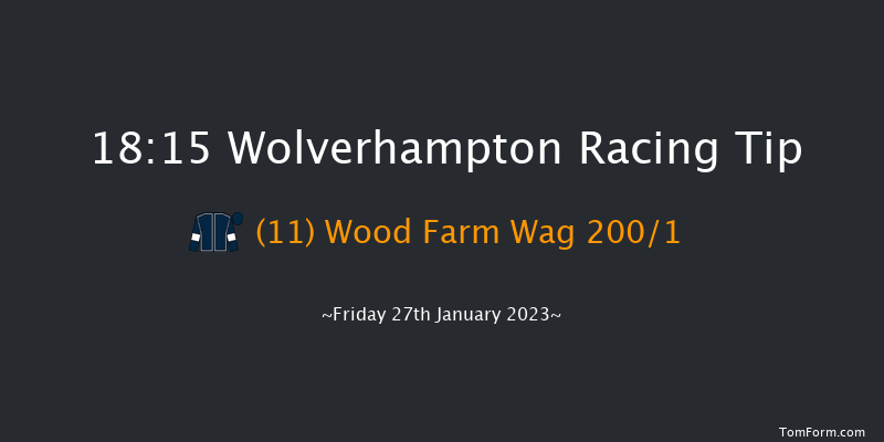 Wolverhampton 18:15 Stakes (Class 5) 9.5f Mon 23rd Jan 2023