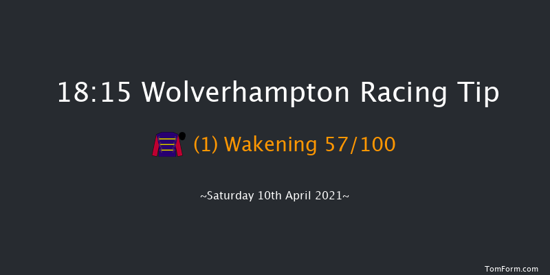 FollowUs On Twitter At WolvesRaces Fillies' Novice Stakes (Plus 10) Wolverhampton 18:15 Stakes (Class 5) 9f Mon 5th Apr 2021