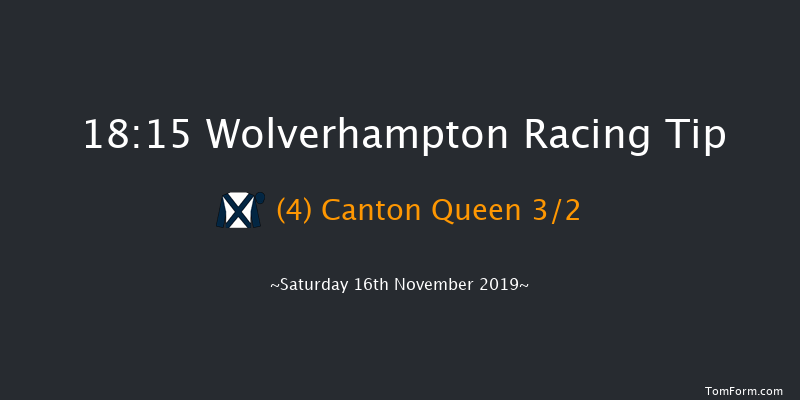 Wolverhampton 18:15 Stakes (Class 3) 7f Wed 6th Nov 2019