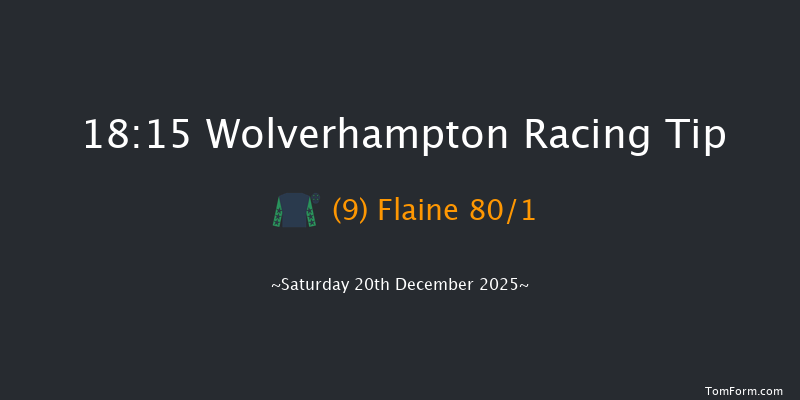 Wolverhampton 18-15 (Class 5) 12f Mon 15th Dec 2025