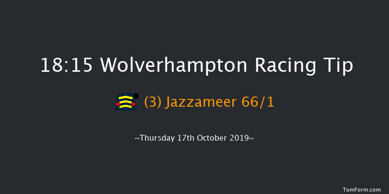 Wolverhampton 18:15 Stakes (Class 6) 7f Mon 14th Oct 2019