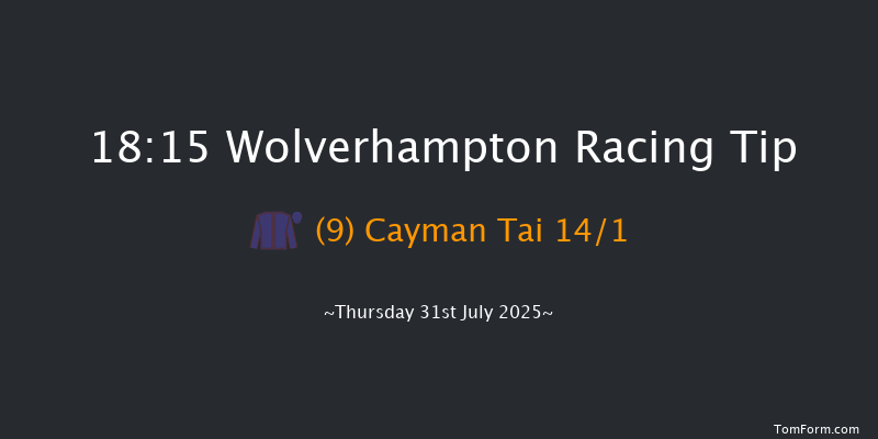 Wolverhampton 18-15 (Class 4) 6f Tue 22nd Jul 2025
